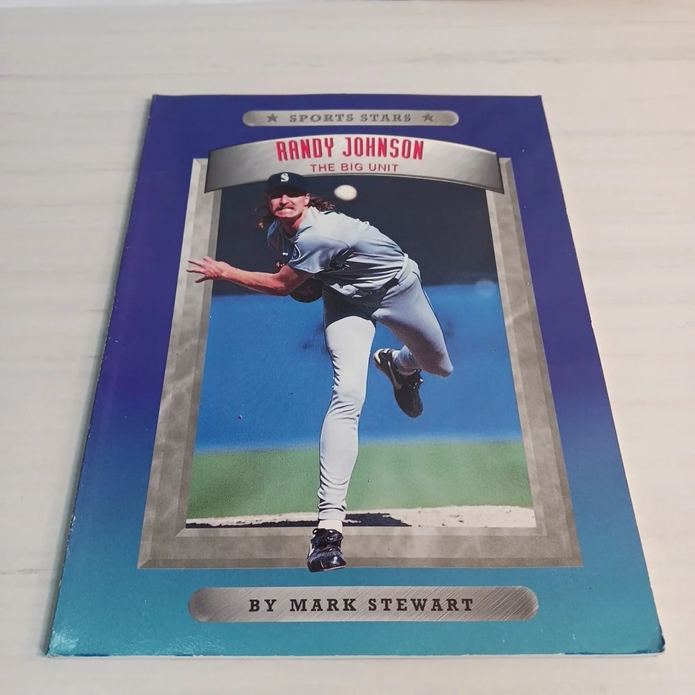 Randy Johnson 1998 Book Seattle Mariners Montreal Expos Diamondbacks